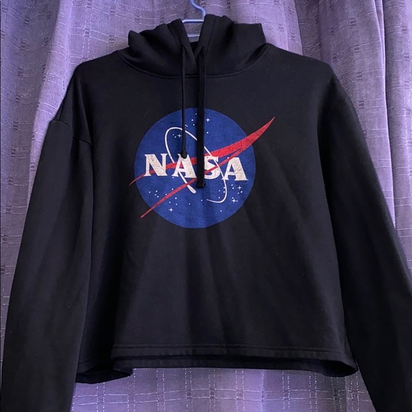 Cropped Nasa Hoddie - Picture 1 of 3